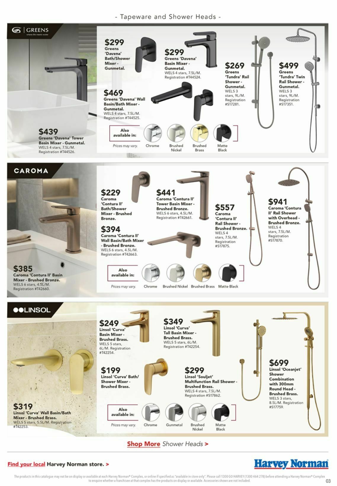Harvey Norman Catalogues from 7 May