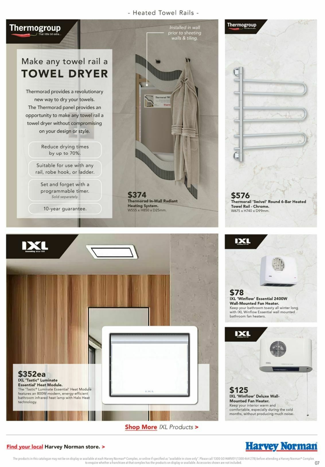 Harvey Norman Catalogues from 7 May
