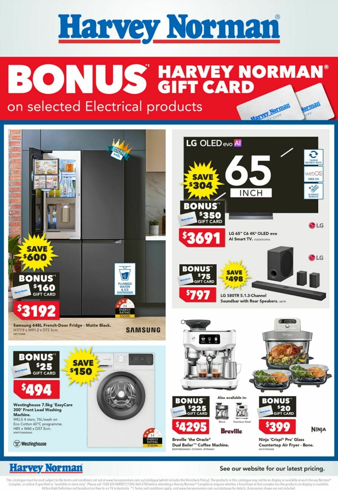 Harvey Norman Catalogues from 18 May