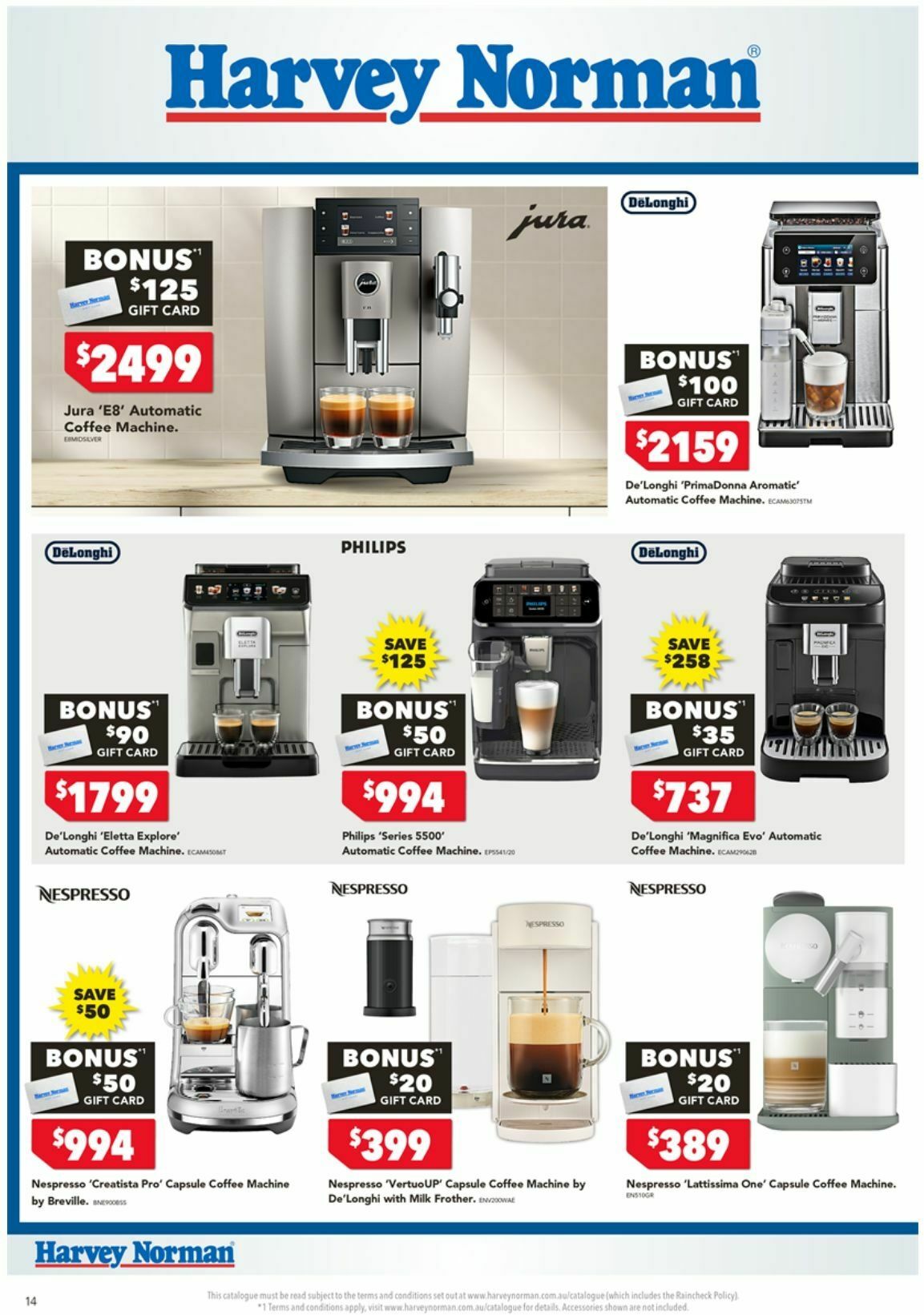 Harvey Norman Catalogues from 18 May