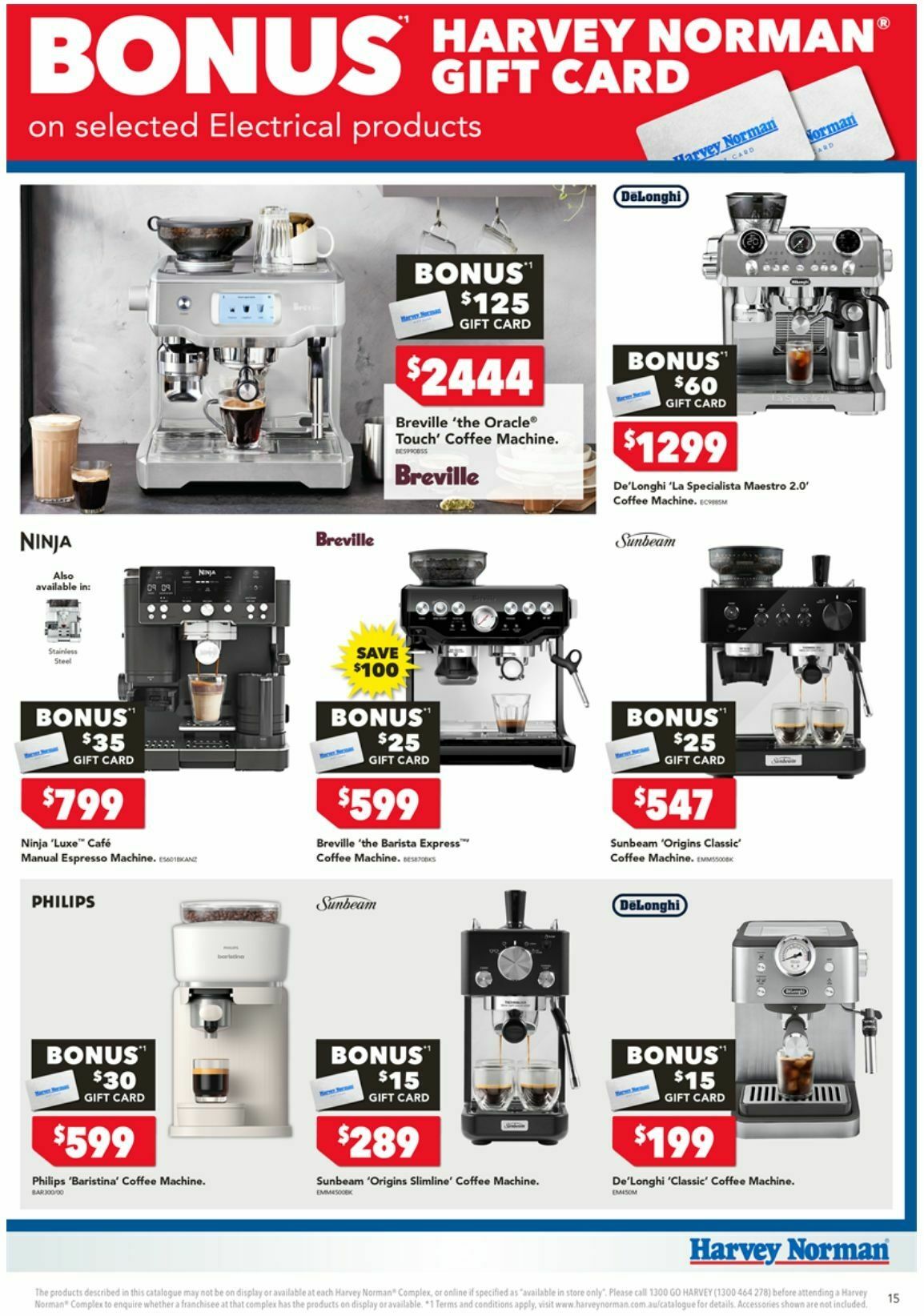 Harvey Norman Catalogues from 18 May