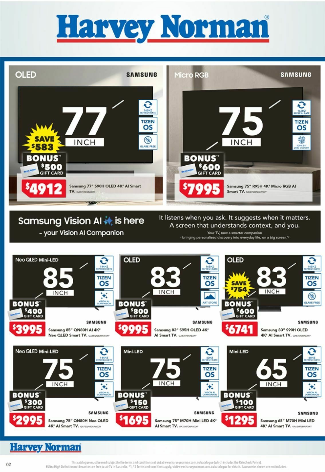 Harvey Norman Catalogues from 18 May