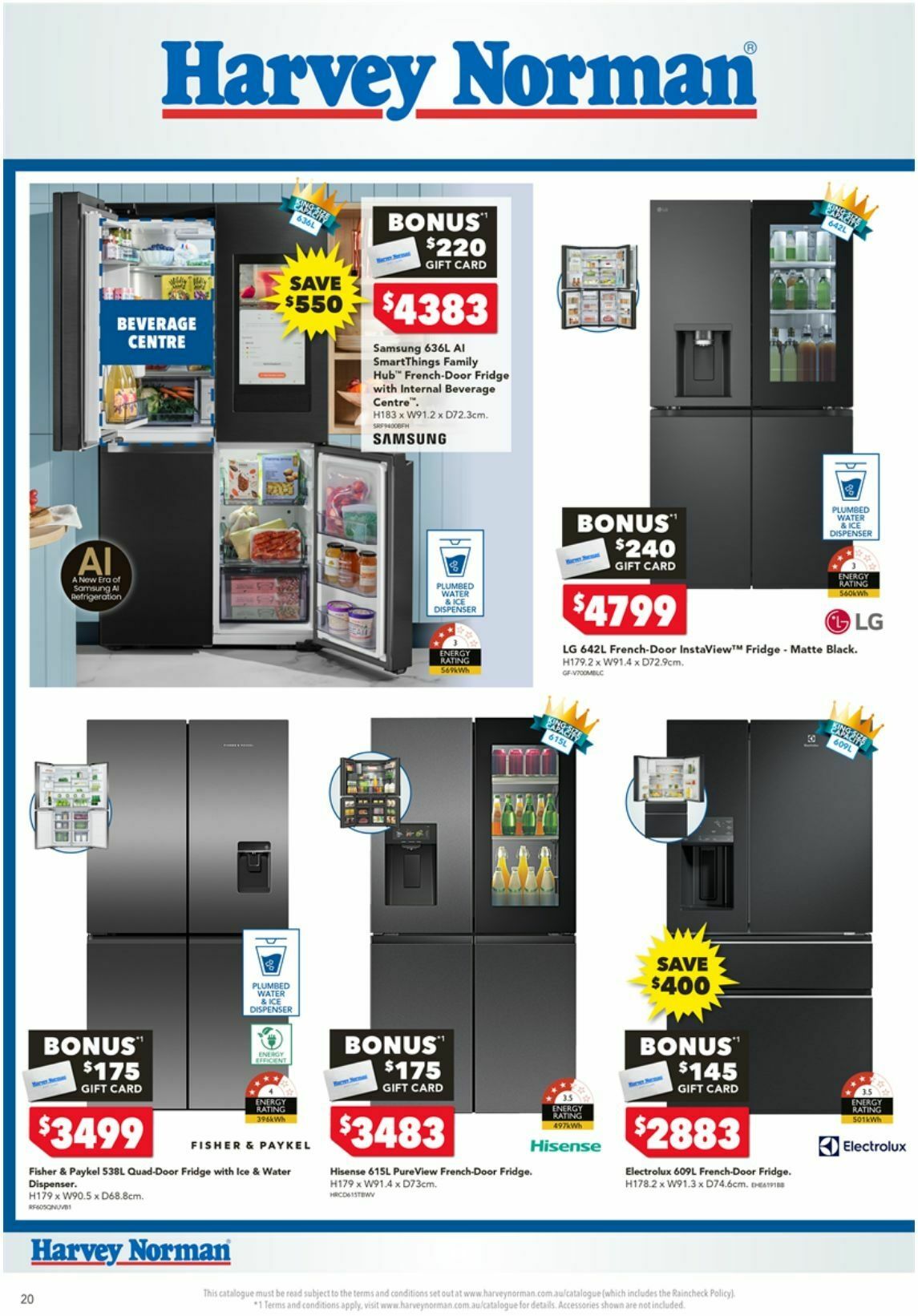 Harvey Norman Catalogues from 18 May