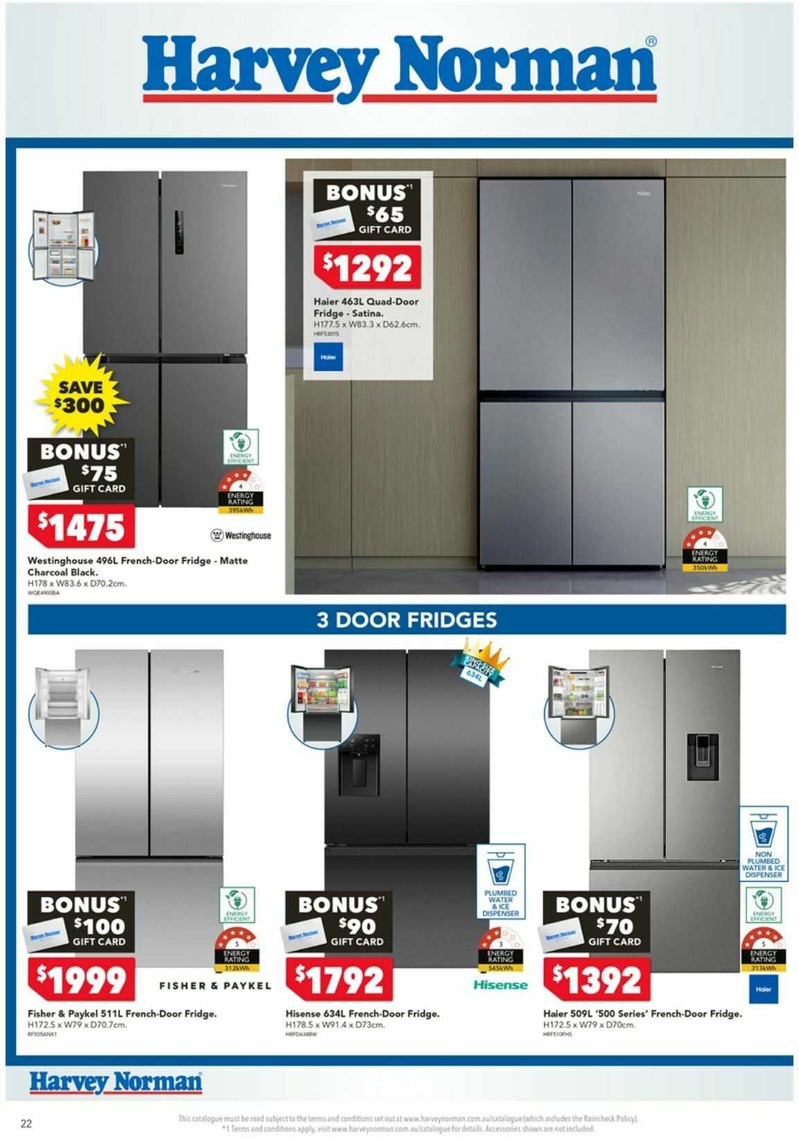 Harvey Norman Catalogues from 18 May