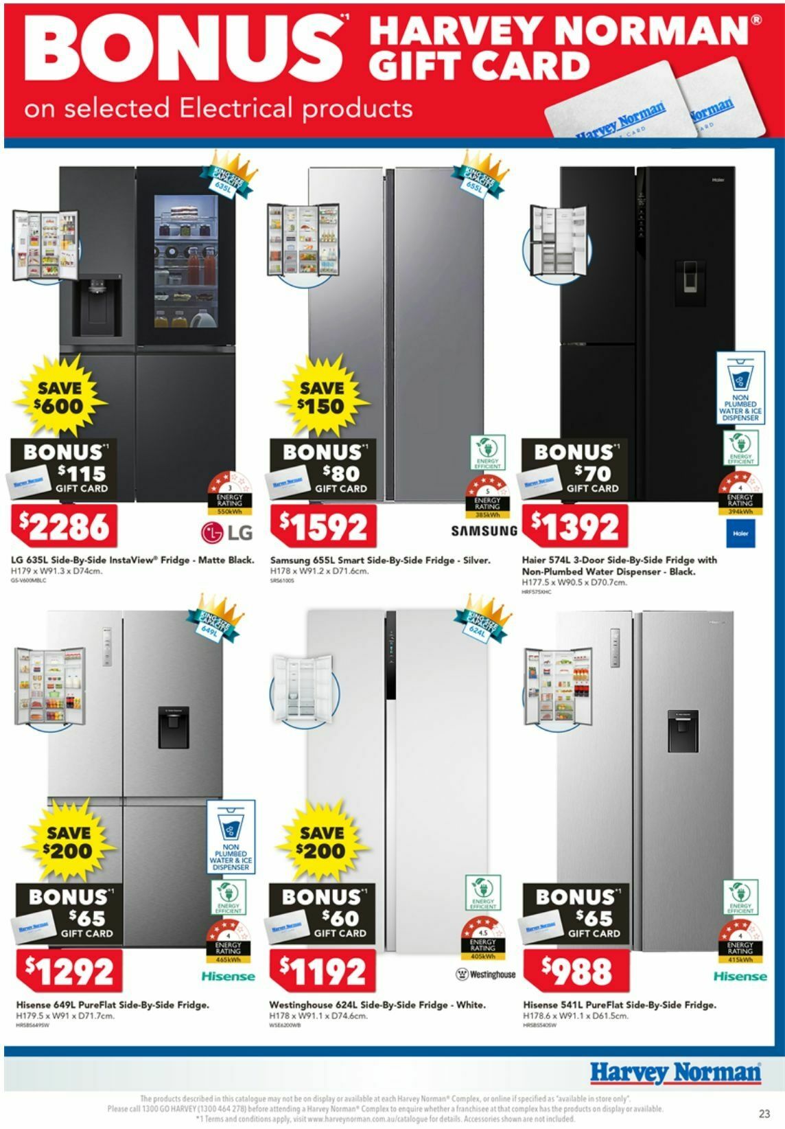 Harvey Norman Catalogues from 18 May