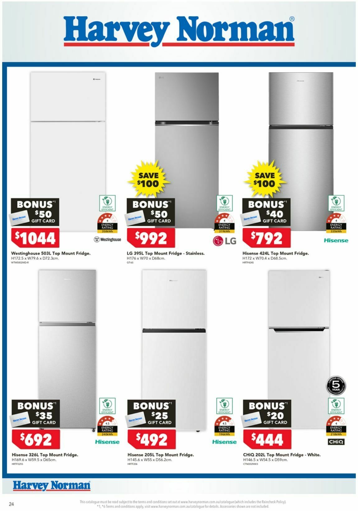 Harvey Norman Catalogues from 18 May