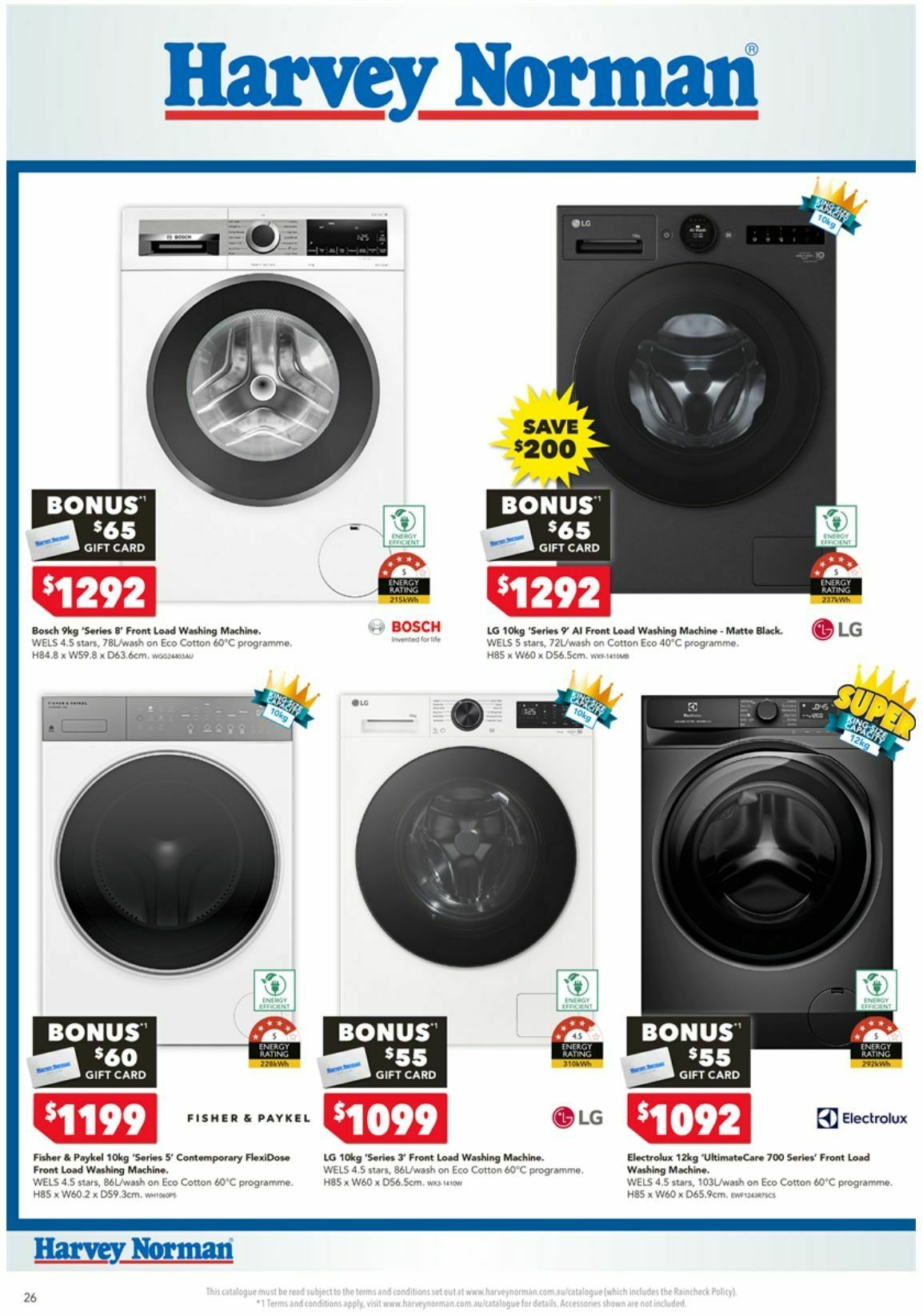 Harvey Norman Catalogues from 18 May