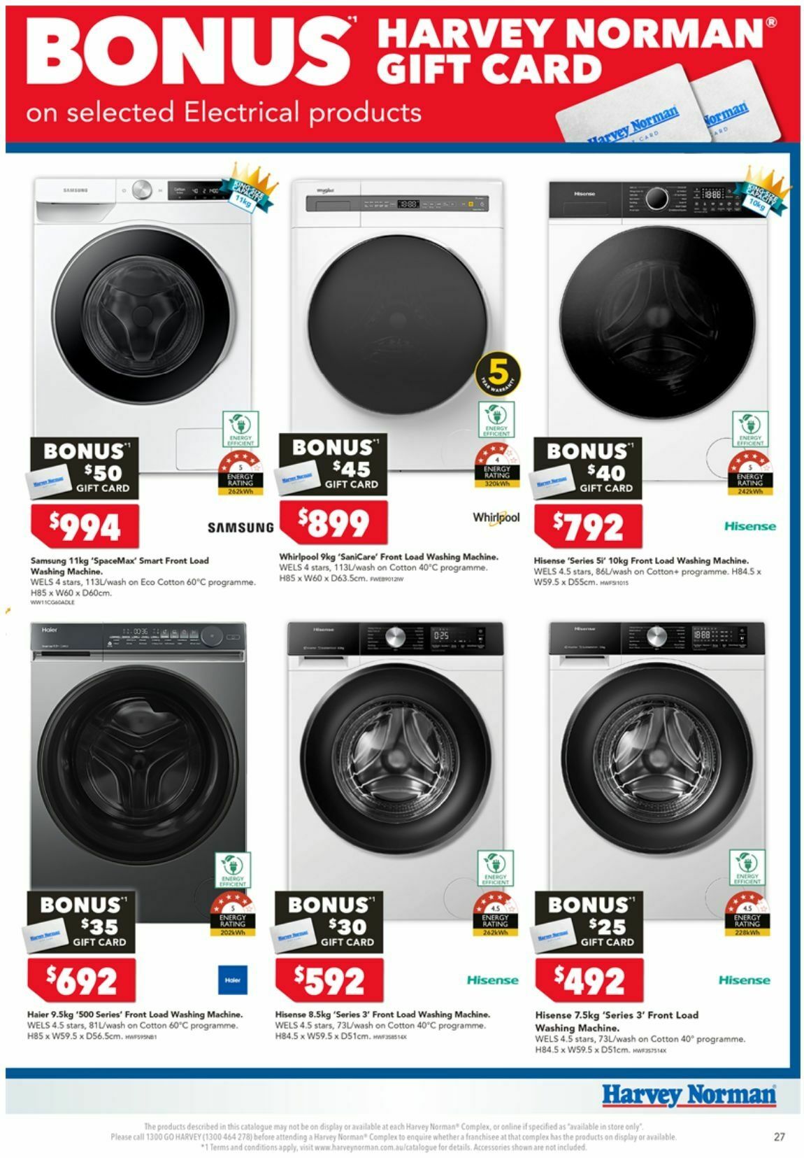 Harvey Norman Catalogues from 18 May