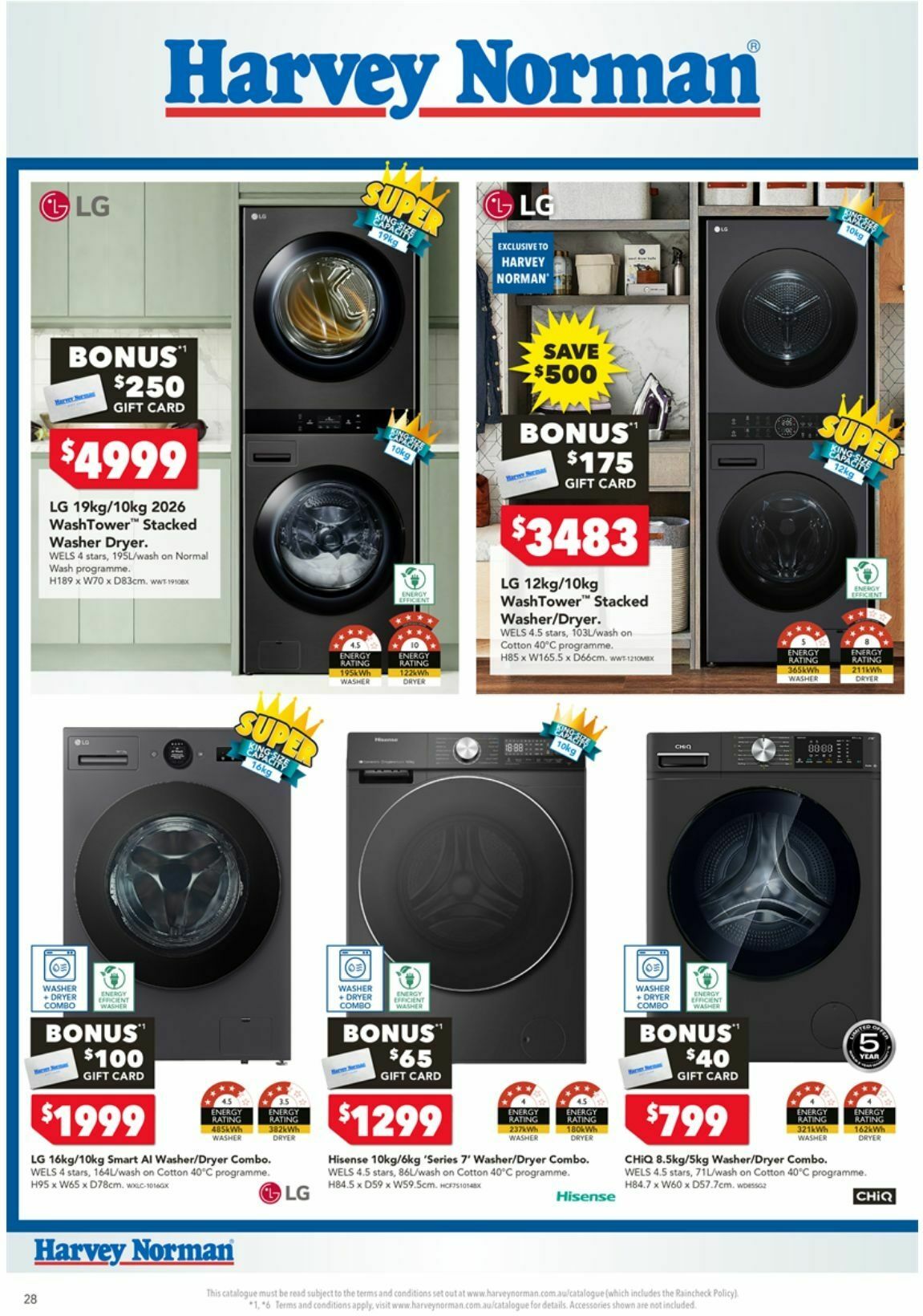Harvey Norman Catalogues from 18 May