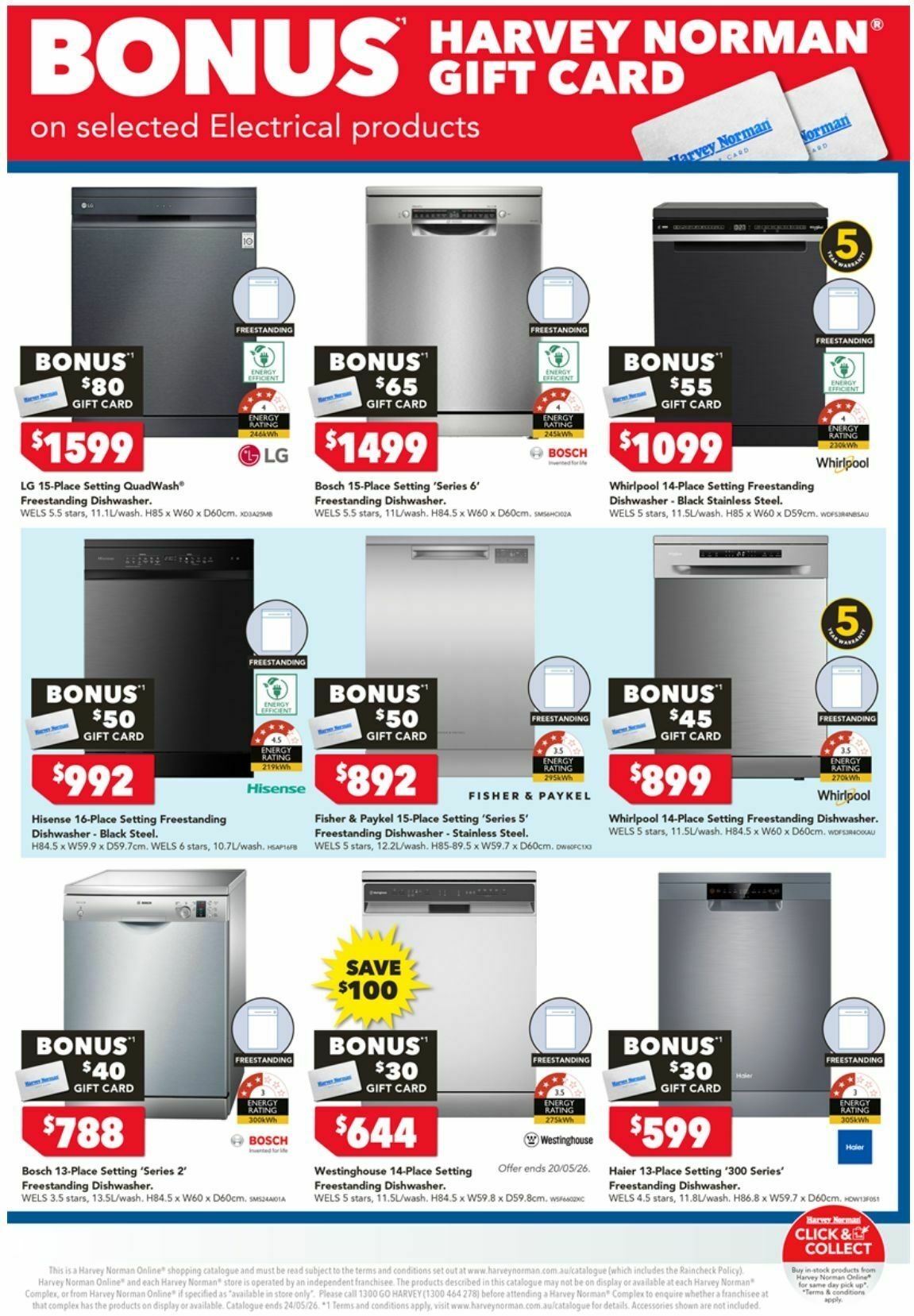 Harvey Norman Catalogues from 18 May