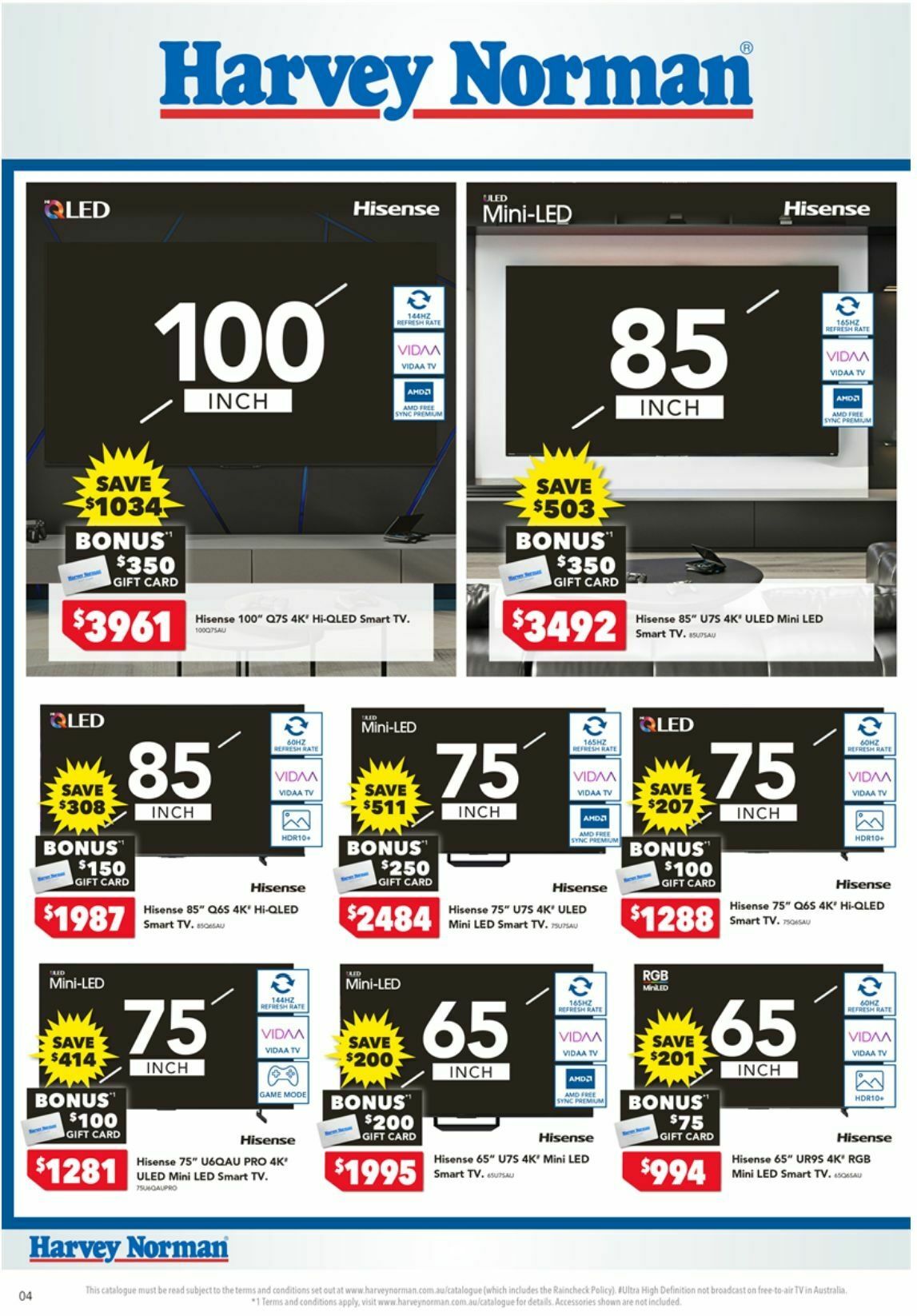 Harvey Norman Catalogues from 18 May