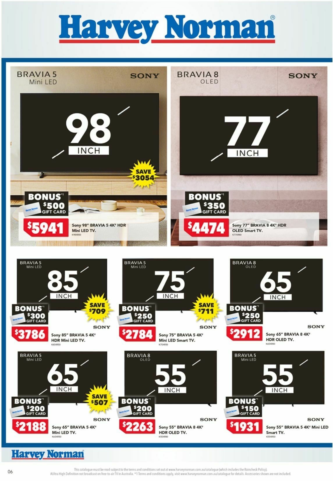 Harvey Norman Catalogues from 18 May