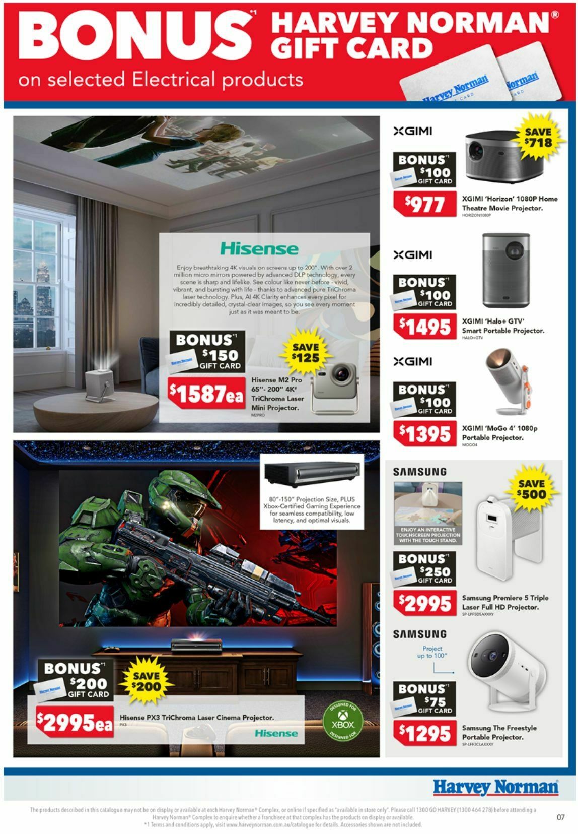 Harvey Norman Catalogues from 18 May