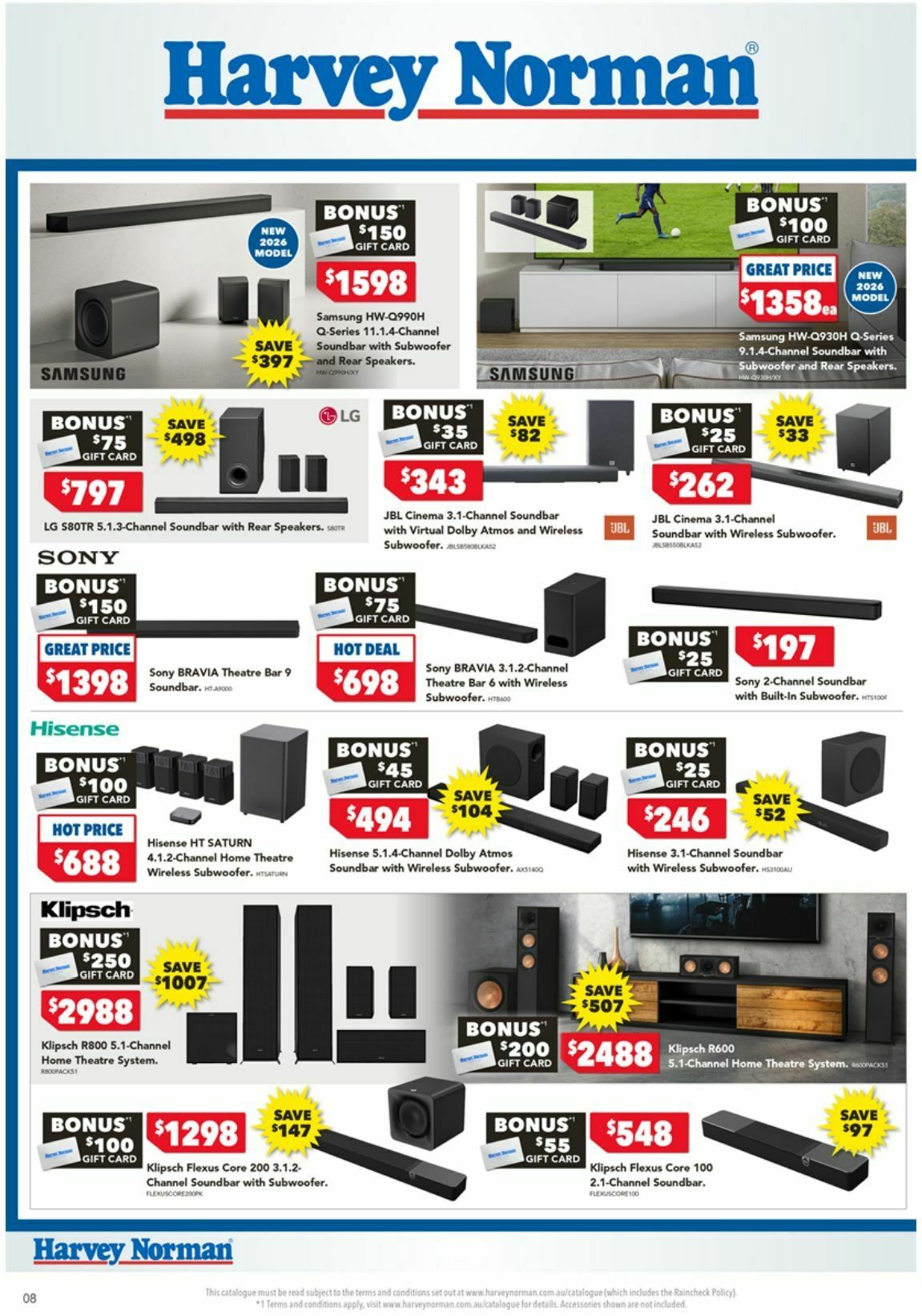 Harvey Norman Catalogues from 18 May