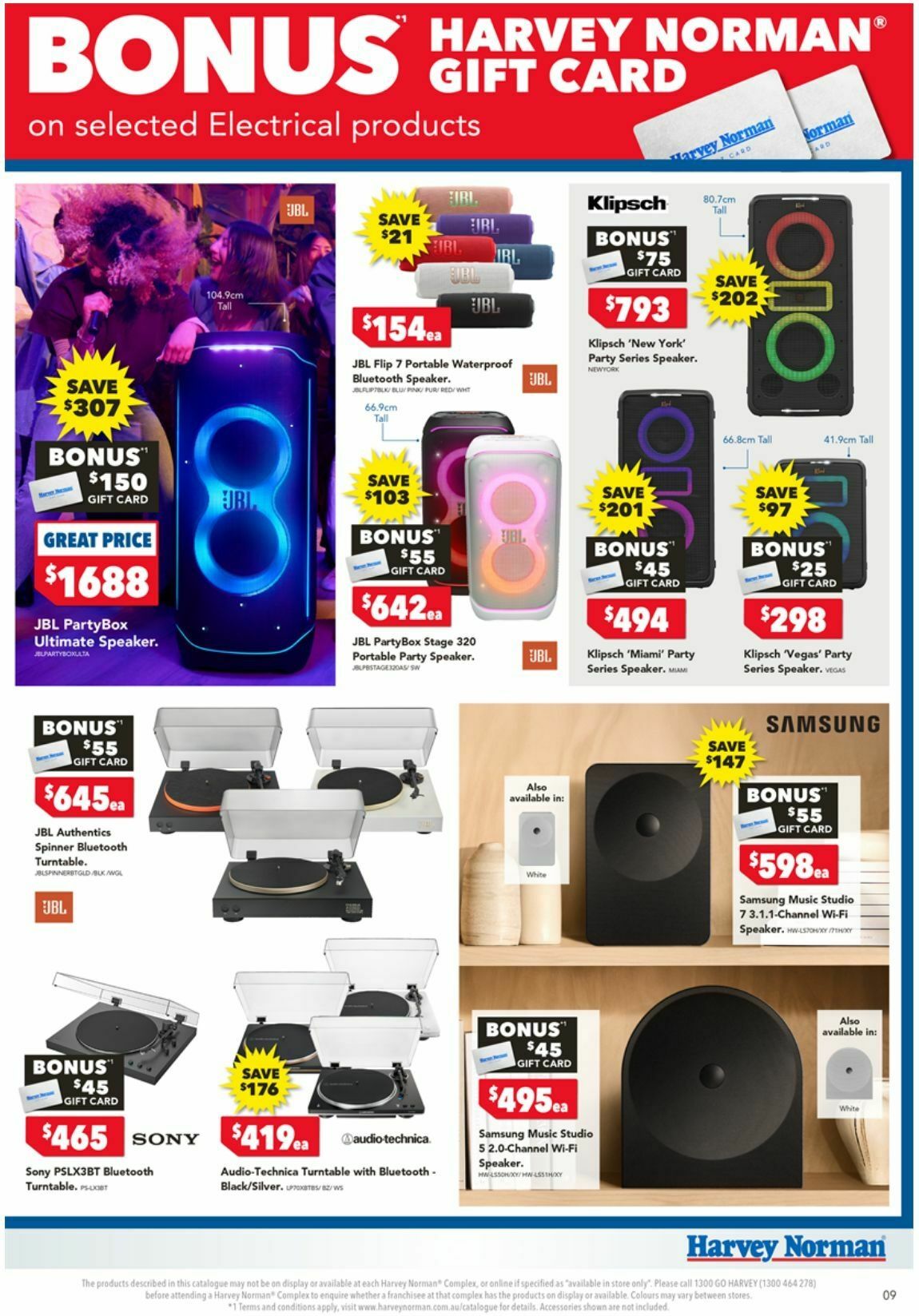 Harvey Norman Catalogues from 18 May