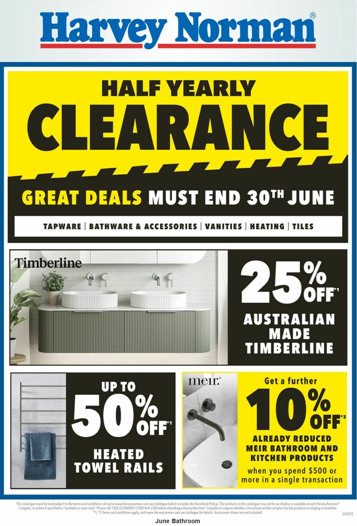 Harvey Norman Catalogues from 2 June