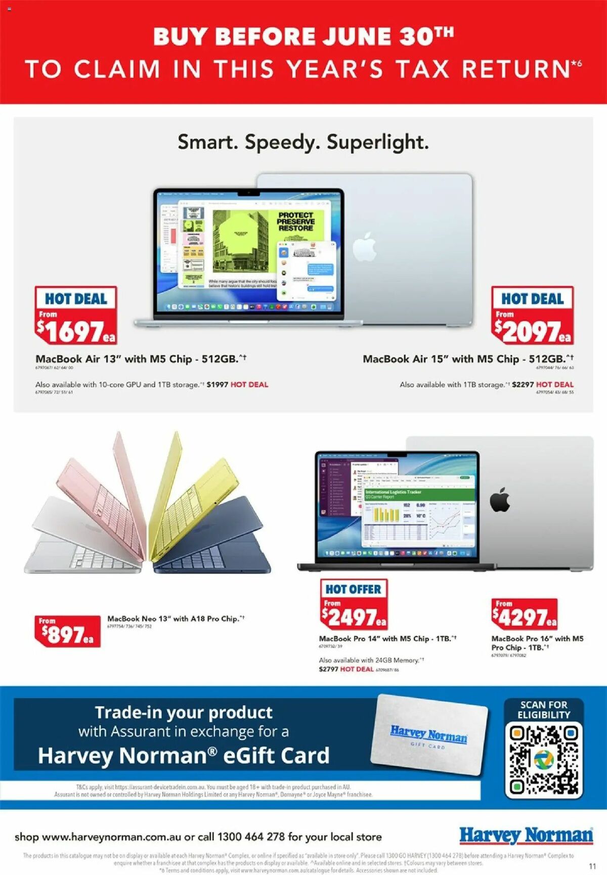 Harvey Norman Catalogues from 19 June