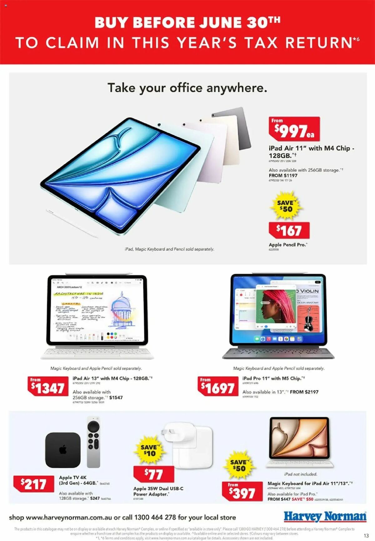 Harvey Norman Catalogues from 19 June