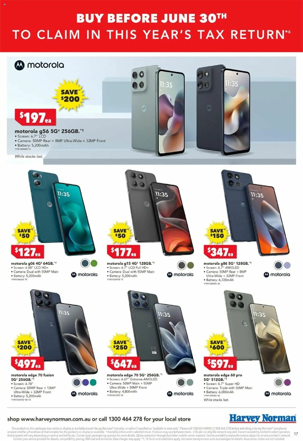 Harvey Norman Catalogues from 19 June