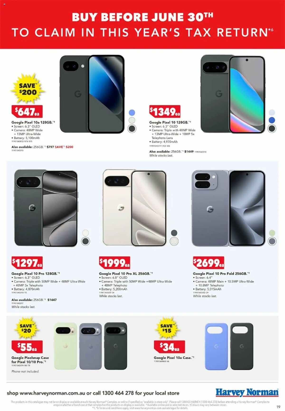 Harvey Norman Catalogues from 19 June