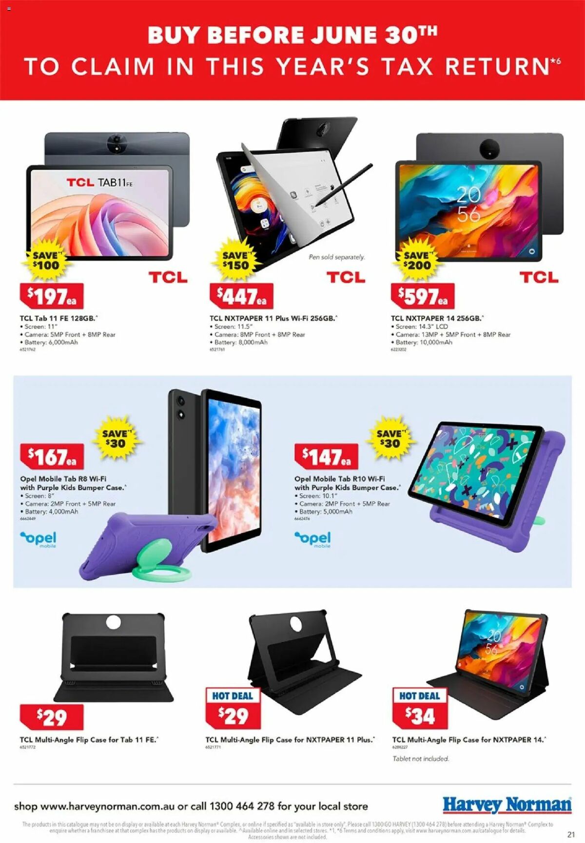 Harvey Norman Catalogues from 19 June