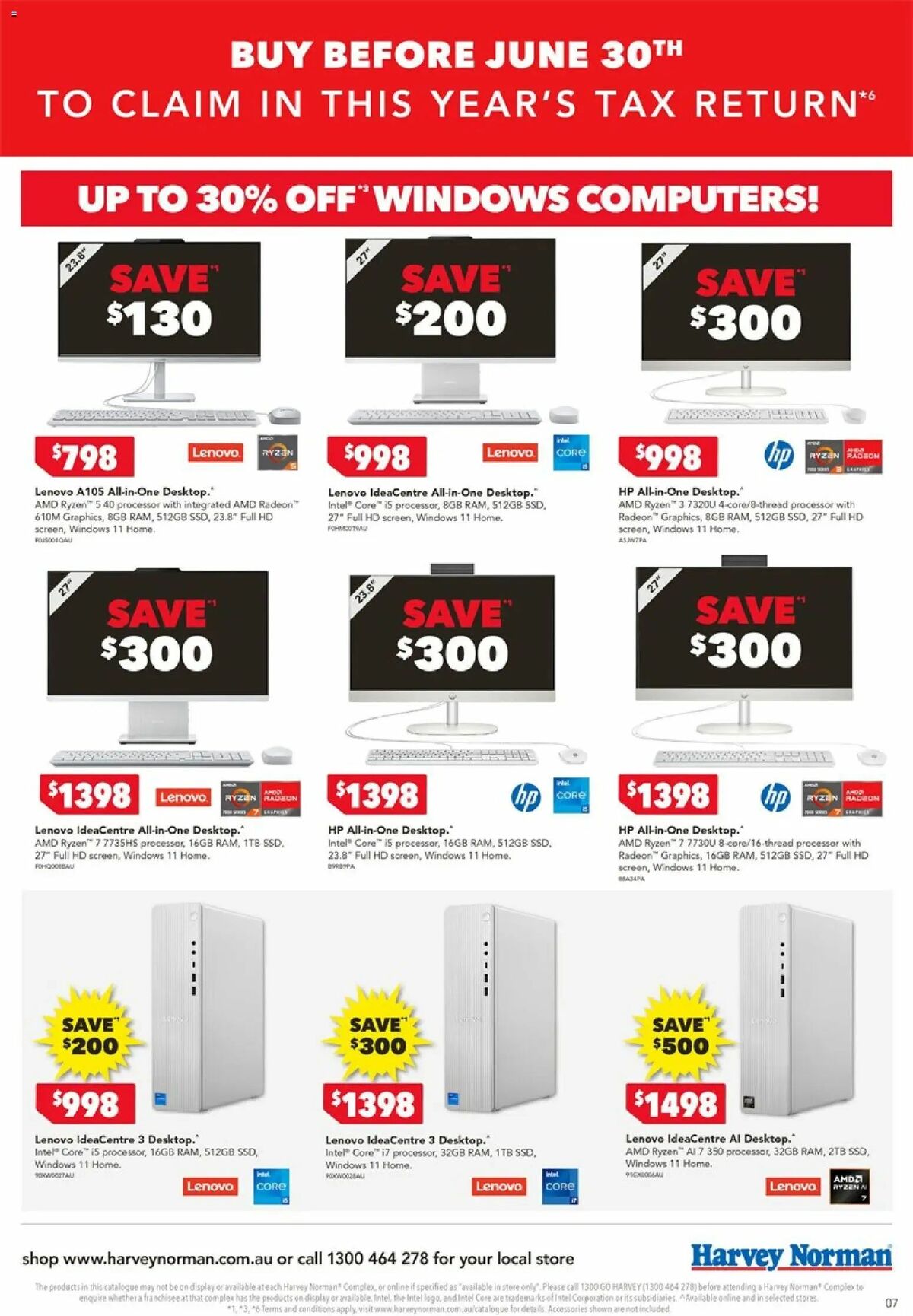 Harvey Norman Catalogues from 19 June