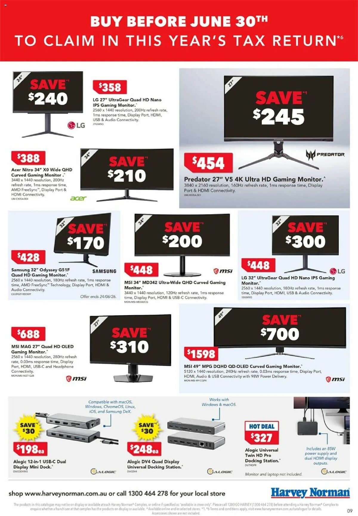 Harvey Norman Catalogues from 19 June
