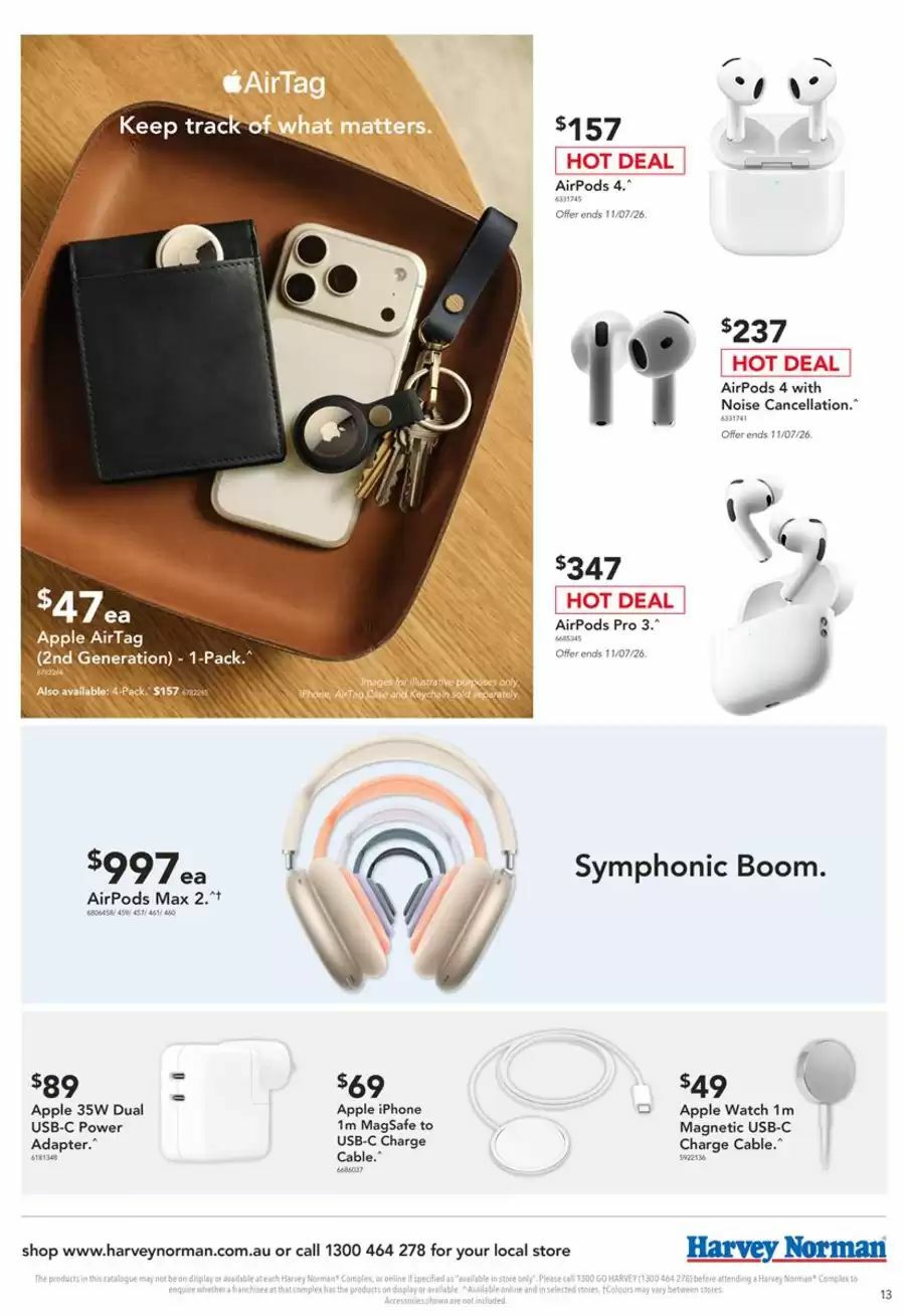 Harvey Norman Catalogues from 9 July