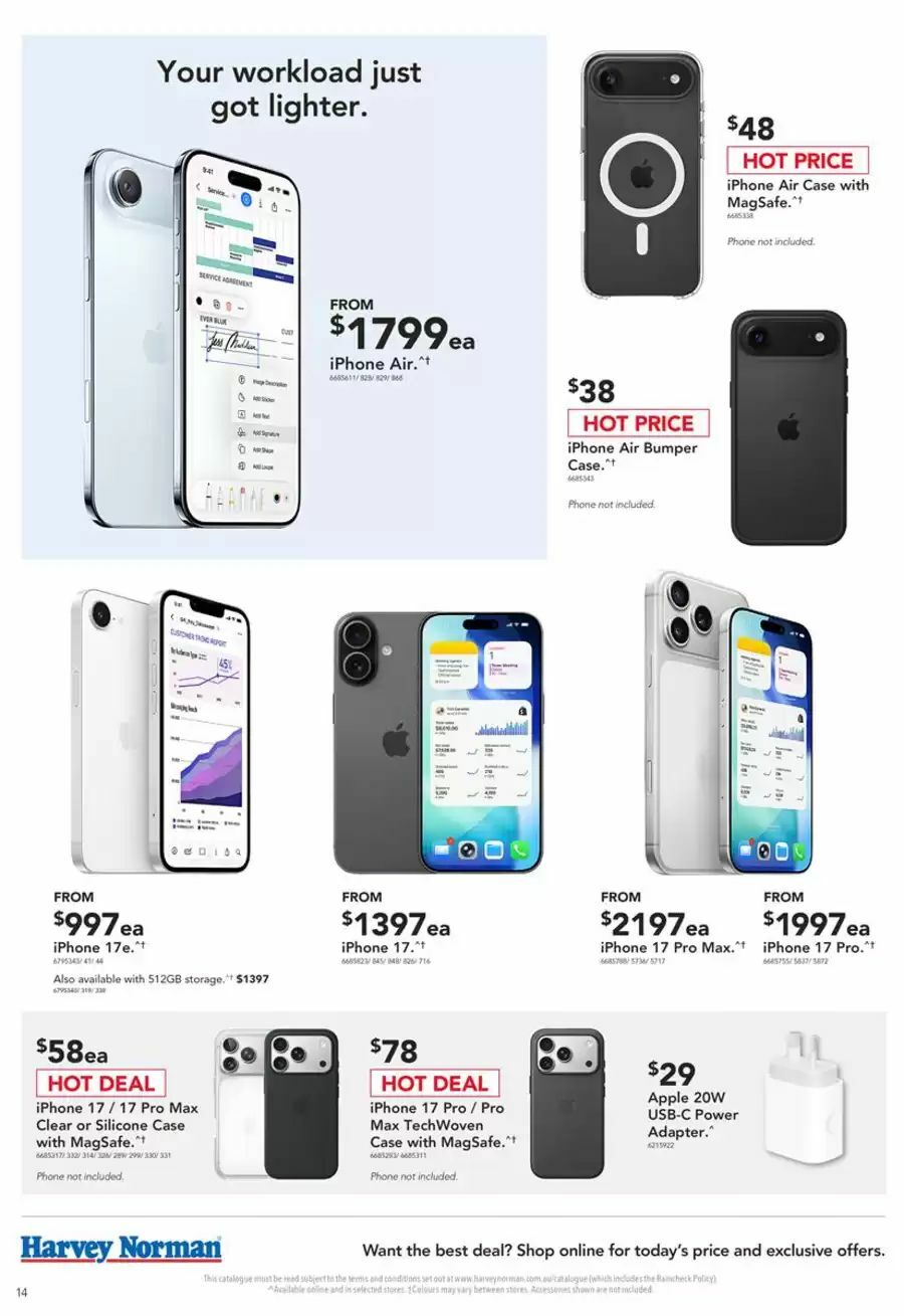 Harvey Norman Catalogues from 9 July
