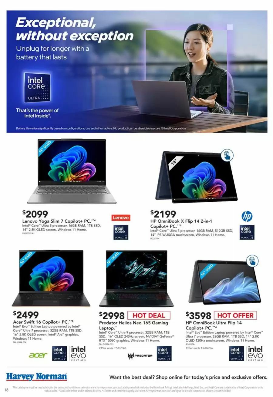 Harvey Norman Catalogues from 9 July