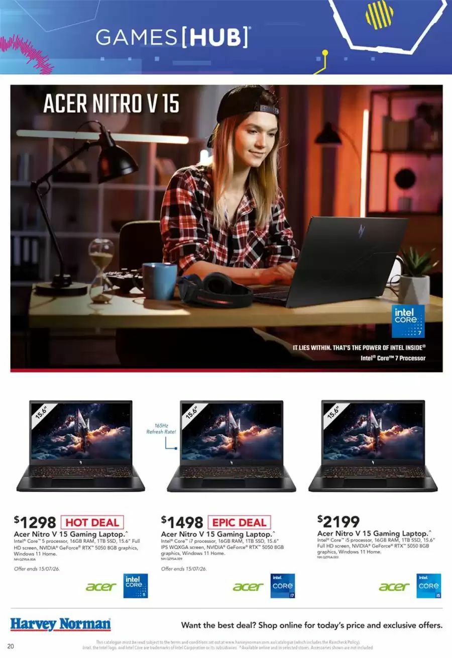 Harvey Norman Catalogues from 9 July