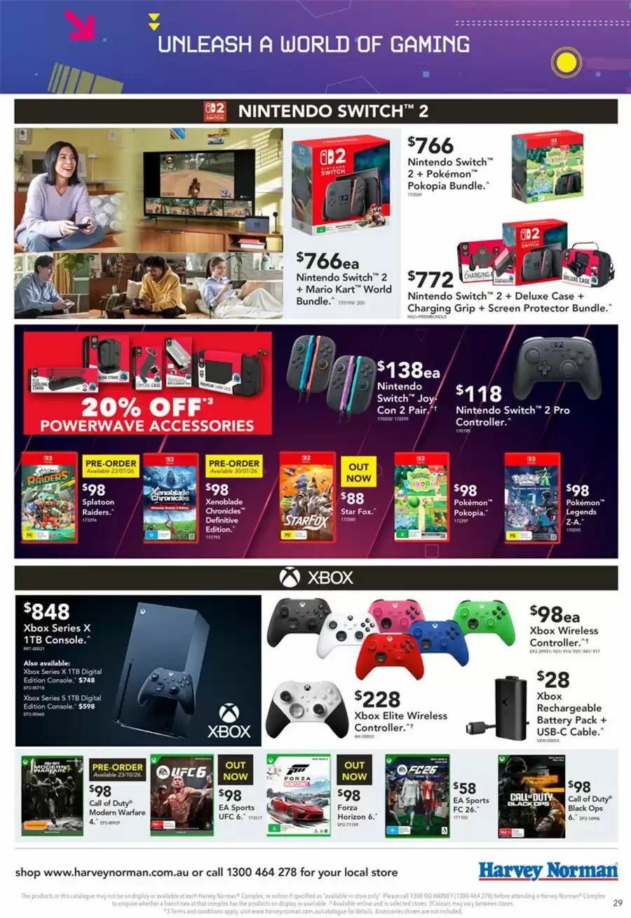 Harvey Norman Catalogues from 9 July