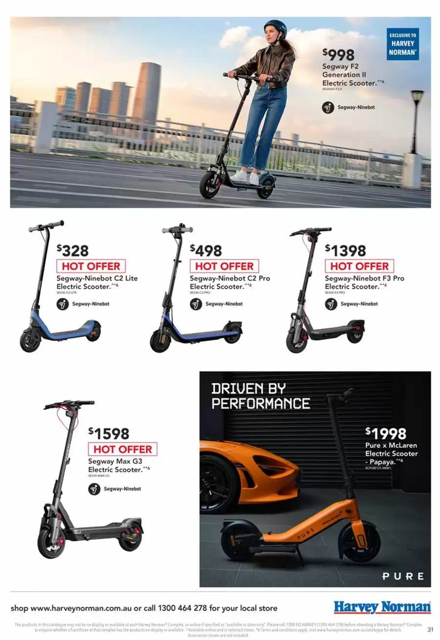 Harvey Norman Catalogues from 9 July