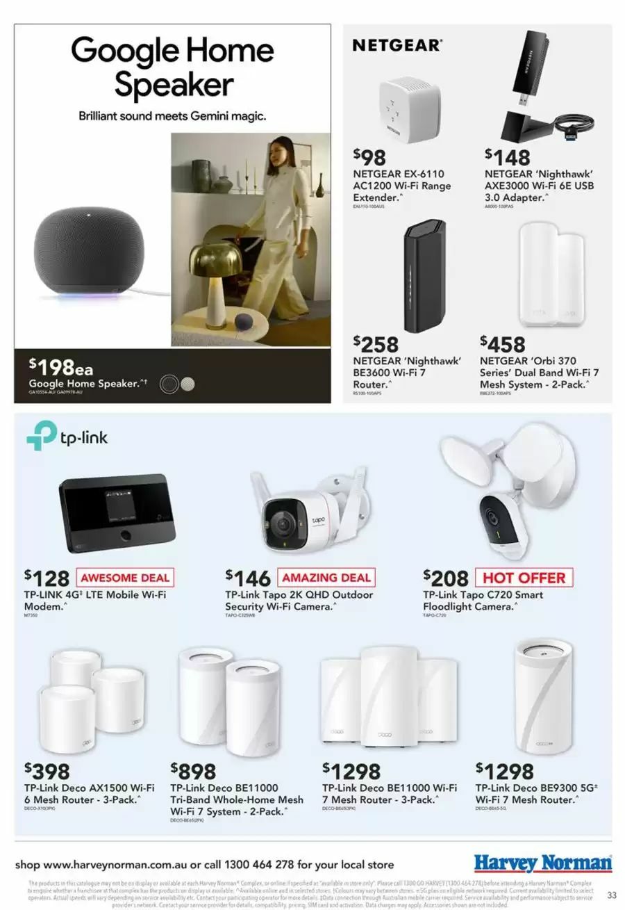 Harvey Norman Catalogues from 9 July