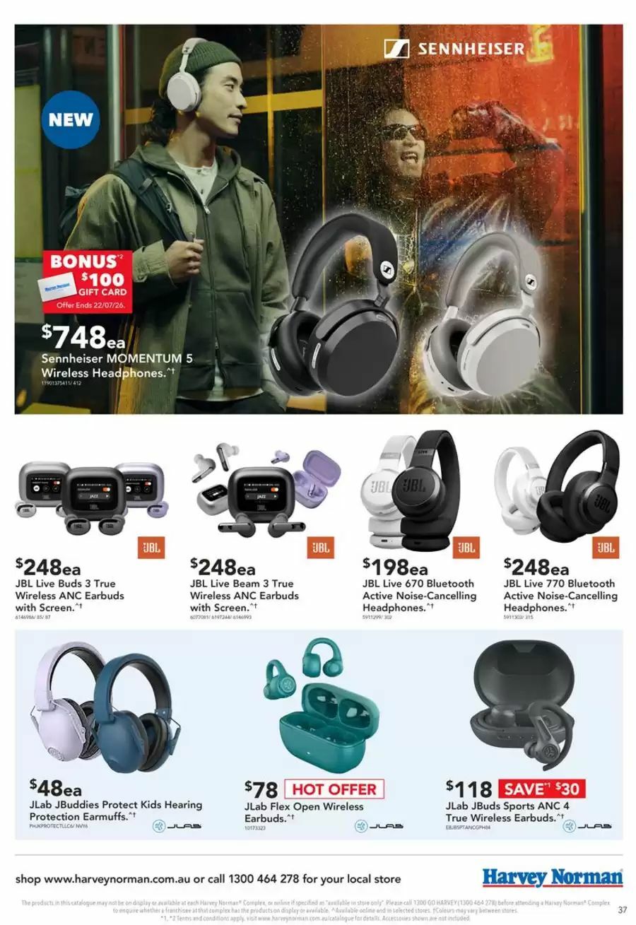 Harvey Norman Catalogues from 9 July