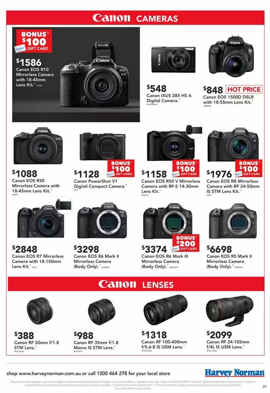Harvey Norman Catalogues from 9 July