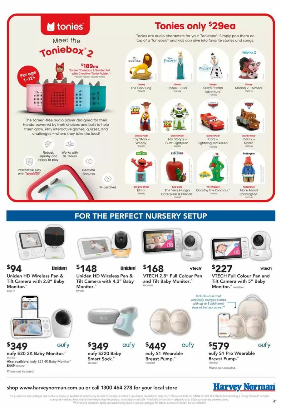 Harvey Norman Catalogues from 9 July