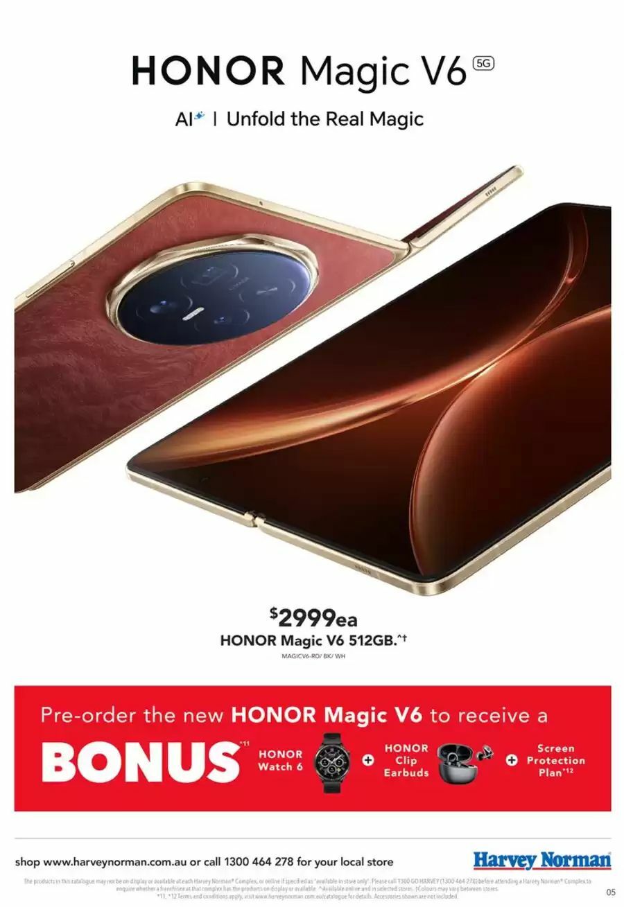 Harvey Norman Catalogues from 9 July