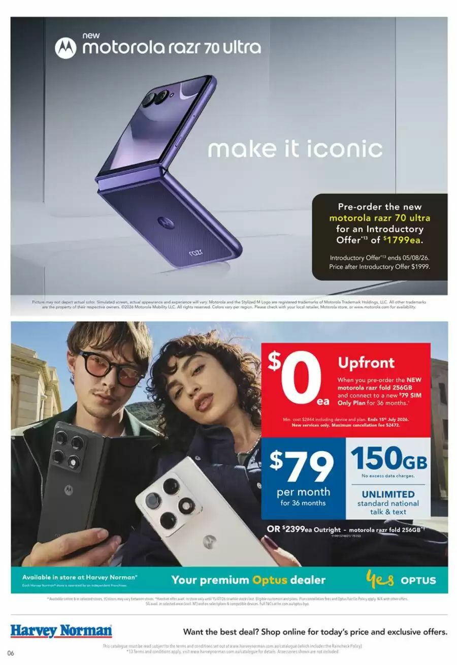 Harvey Norman Catalogues from 9 July