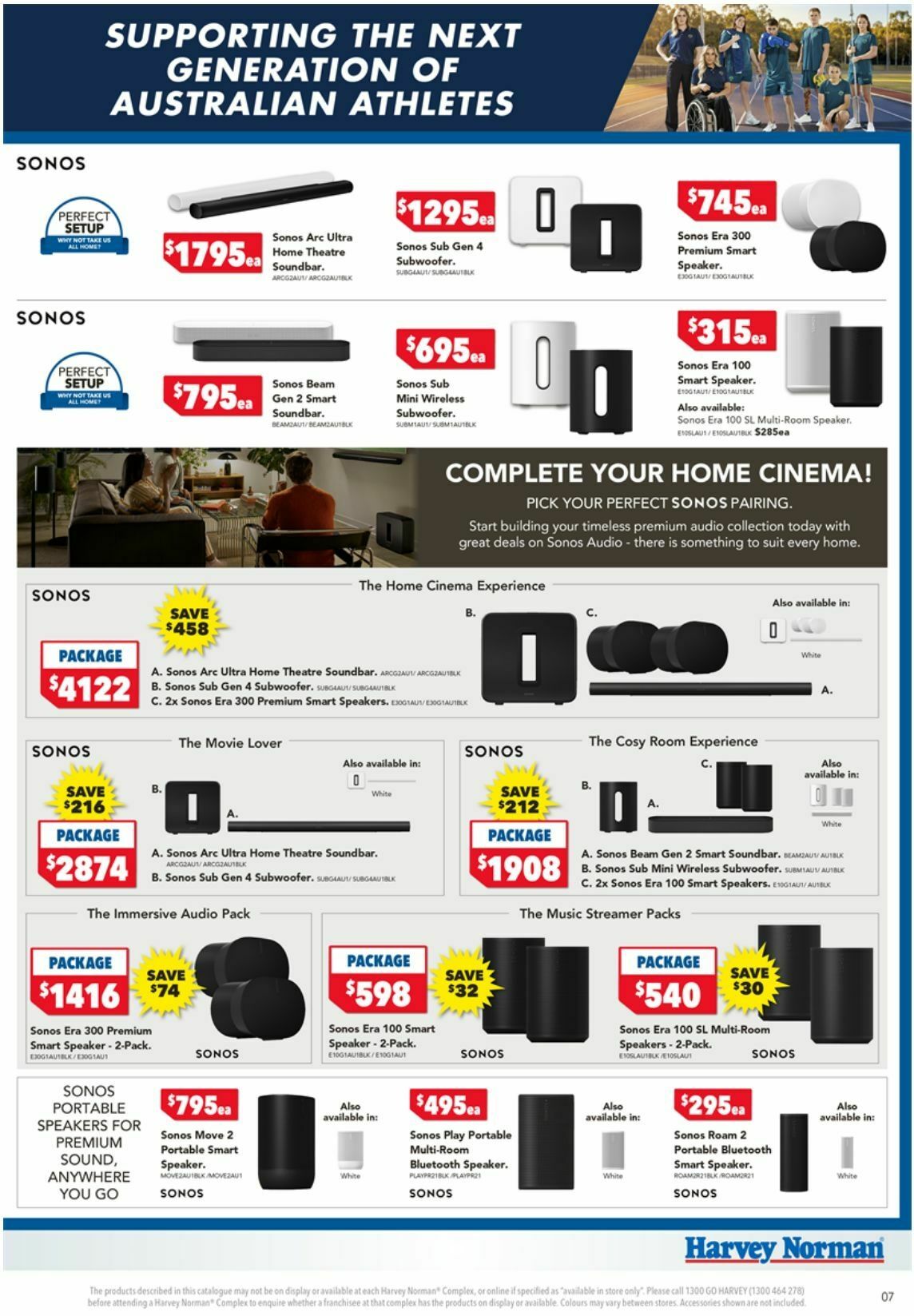 Harvey Norman Catalogues from 23 July