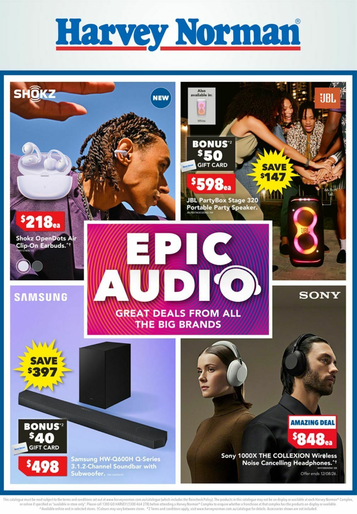 Harvey Norman Catalogues from 6 August