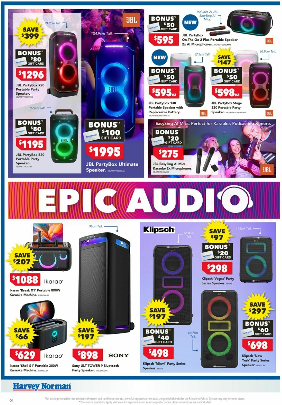 Harvey Norman Catalogues from 6 August