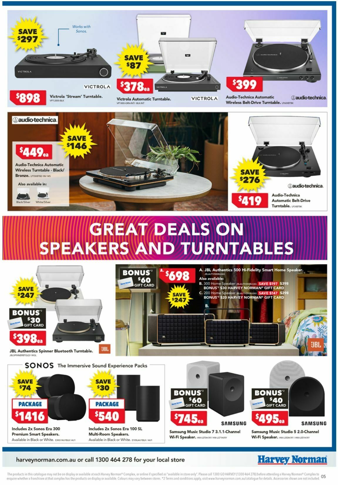 Harvey Norman Catalogues from 6 August