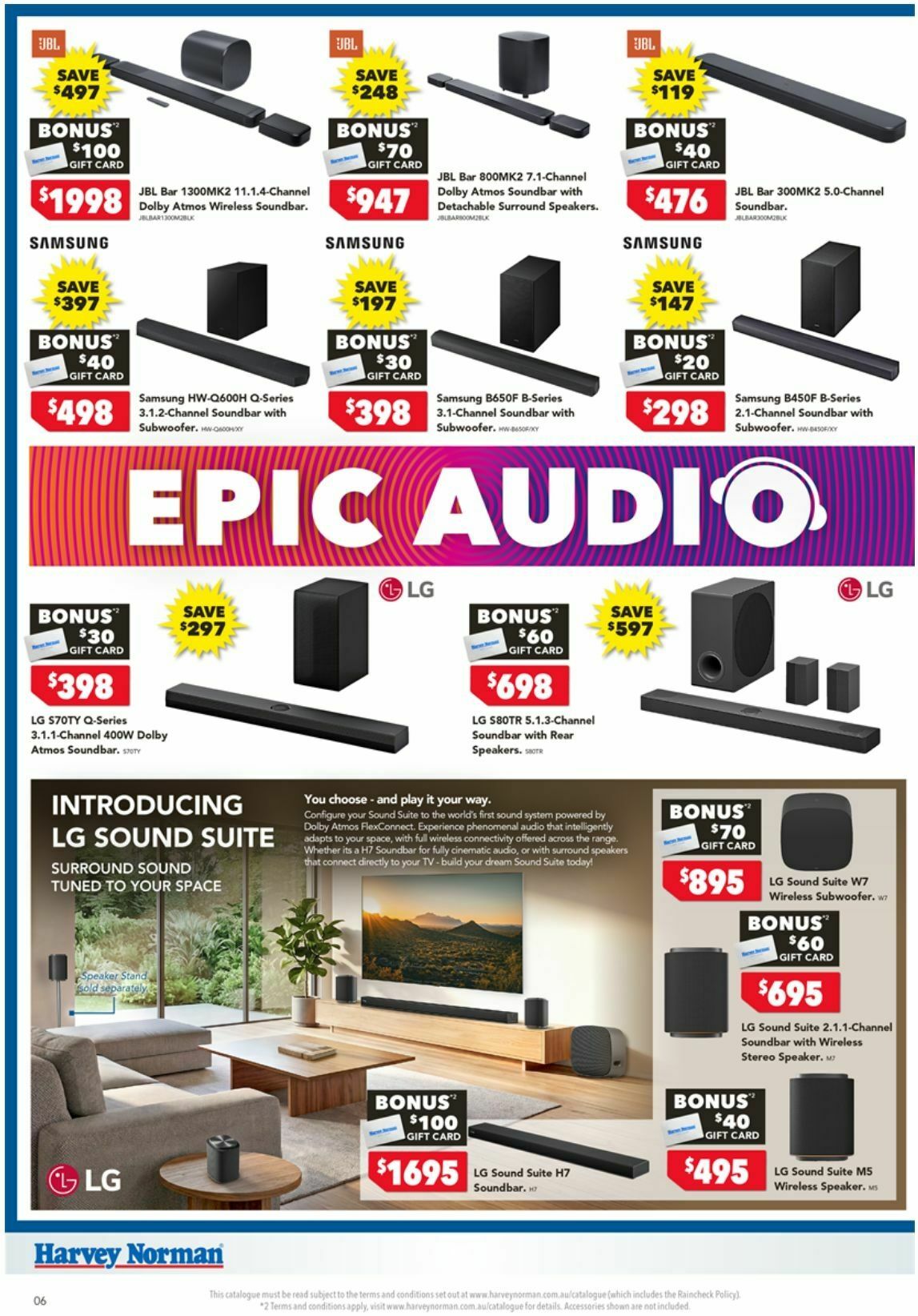 Harvey Norman Catalogues from 6 August