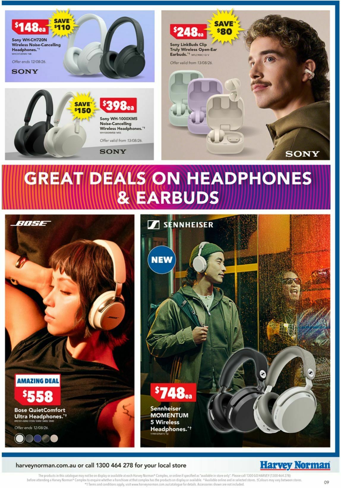 Harvey Norman Catalogues from 6 August