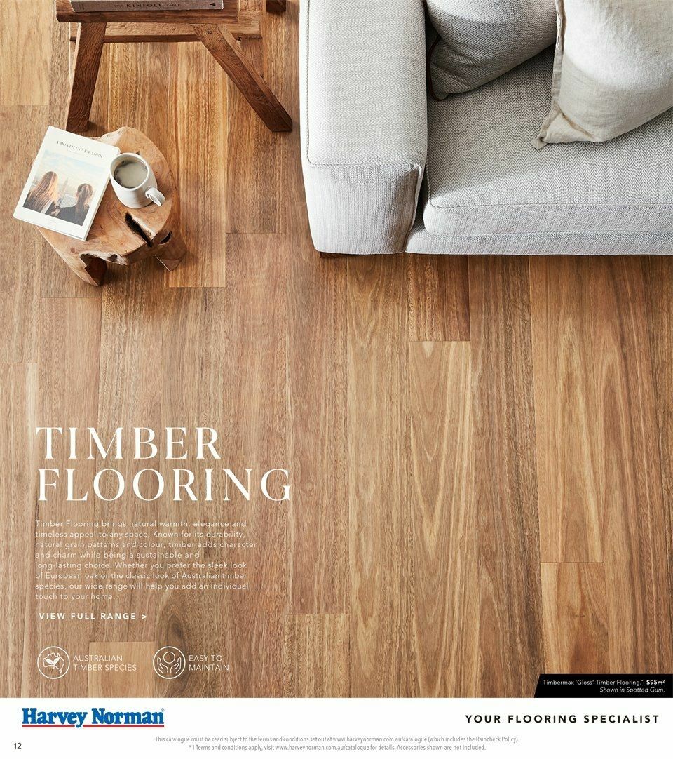 Harvey Norman HN August Flooring Digital Catalogues from 6 August