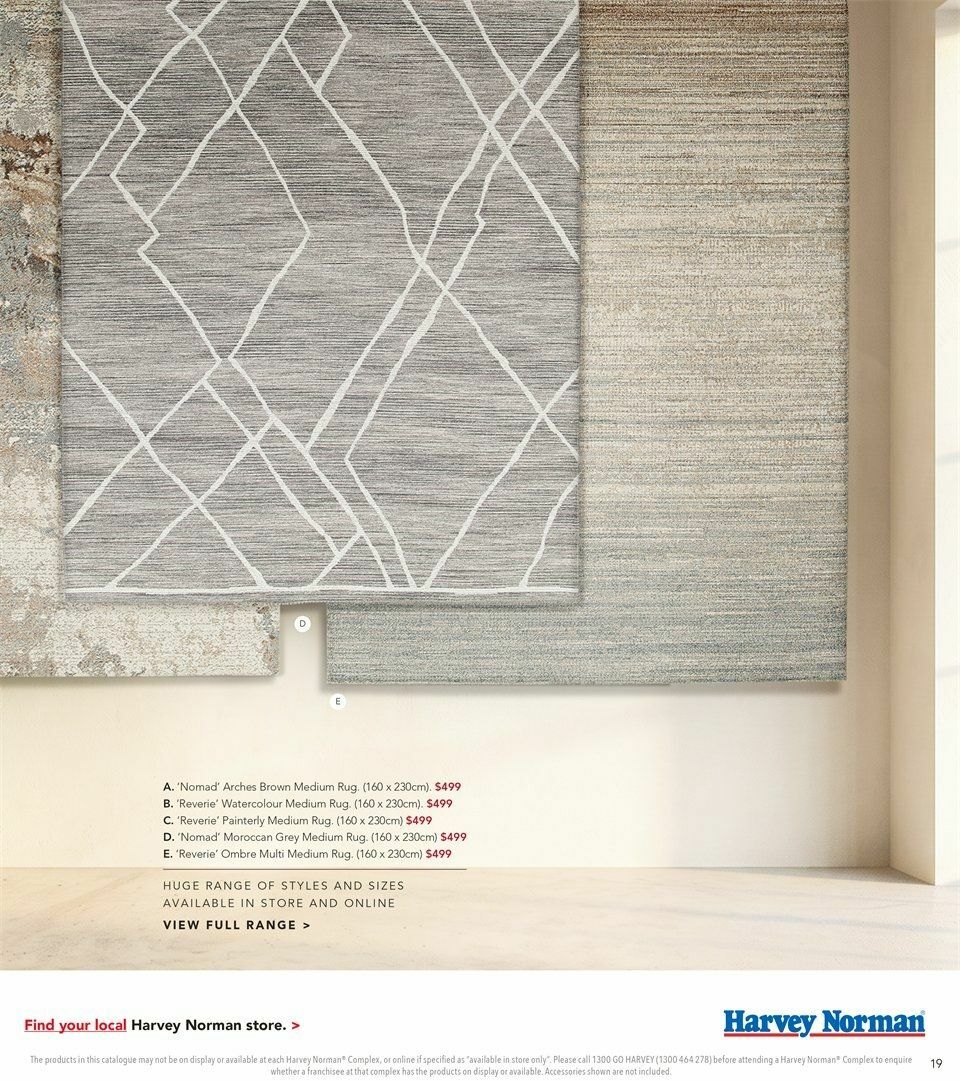 Harvey Norman HN August Flooring Digital Catalogues from 6 August