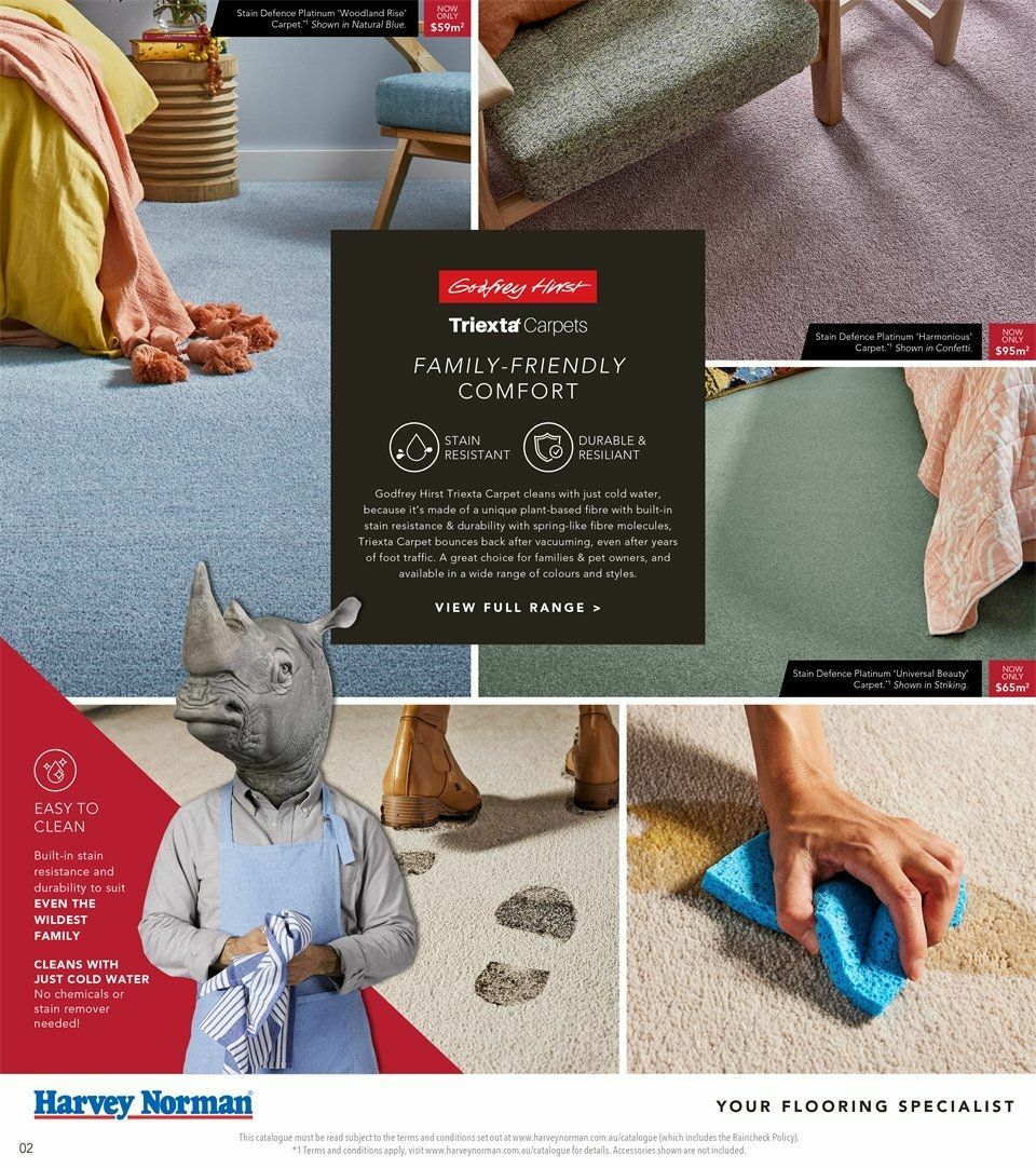 Harvey Norman HN August Flooring Digital Catalogues from 6 August