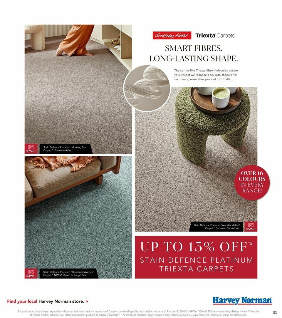 Harvey Norman HN August Flooring Digital Catalogues from 6 August