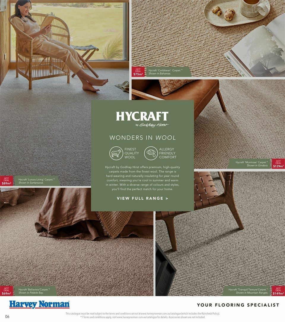 Harvey Norman HN August Flooring Digital Catalogues from 6 August